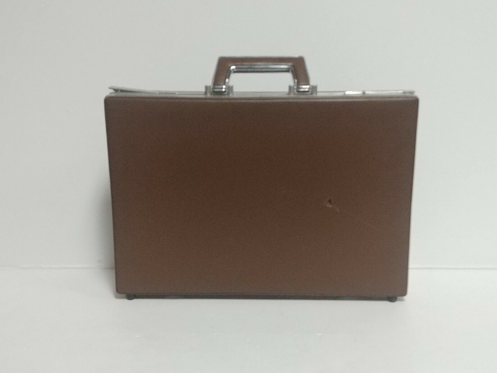 Genuine Leather Briefcase Brazil 'It Is Me!' With Key/Lock (Read Description)