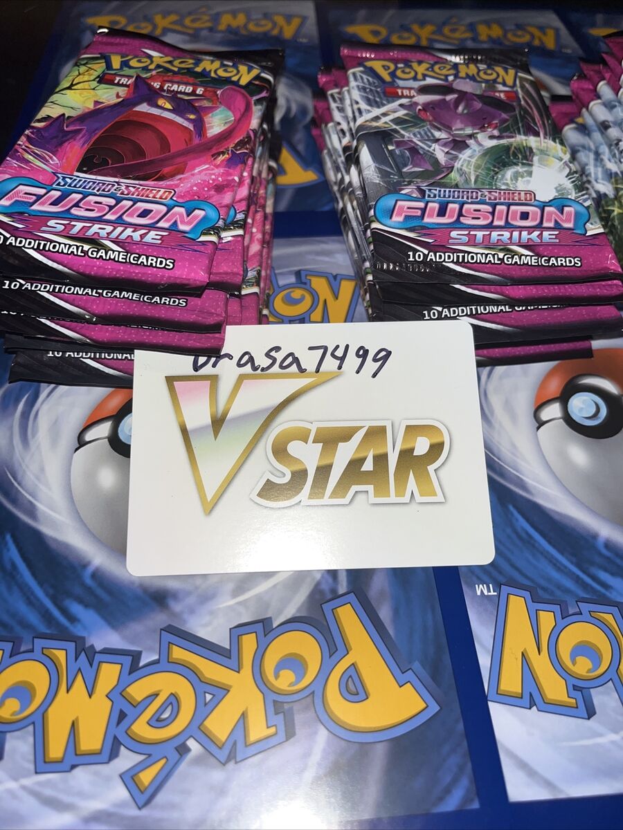 Pokémon TCG: Sword & Shield-Fusion Strike Sleeved Booster Pack (10 Cards)