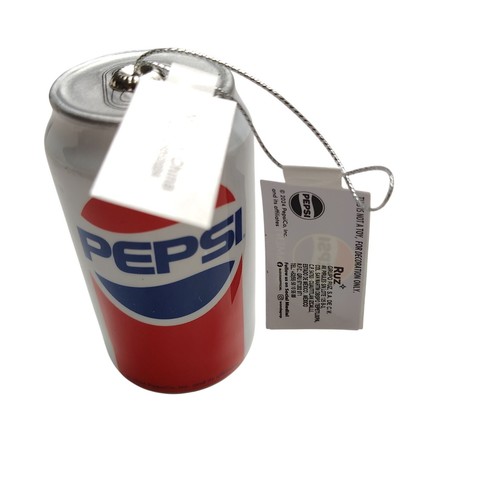 Pepsi Cola 3-Inch Decoupage Novelty Christmas Ornament With Tag - Picture 4 of 4