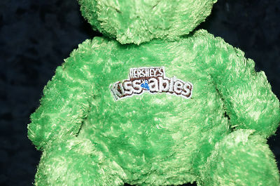 HERSHEY'S 　キスチョコ　人形　ぬいぐるみ　ビンテージ　ドール　グリーン HERSHEY'S CHOCOLATE KISSABLES PLUSH DOLL Stuffed Animal Kisses