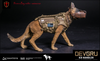 Perfect Damtoys 78040 1/6 Devgru K9-Handler In Afghanistan New In