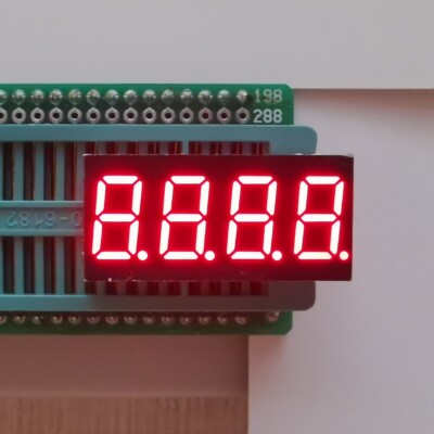 2pcs 0.36'' Red LED 0.36 inch 4 Digit 7 Segment Display Common Anode Brand New