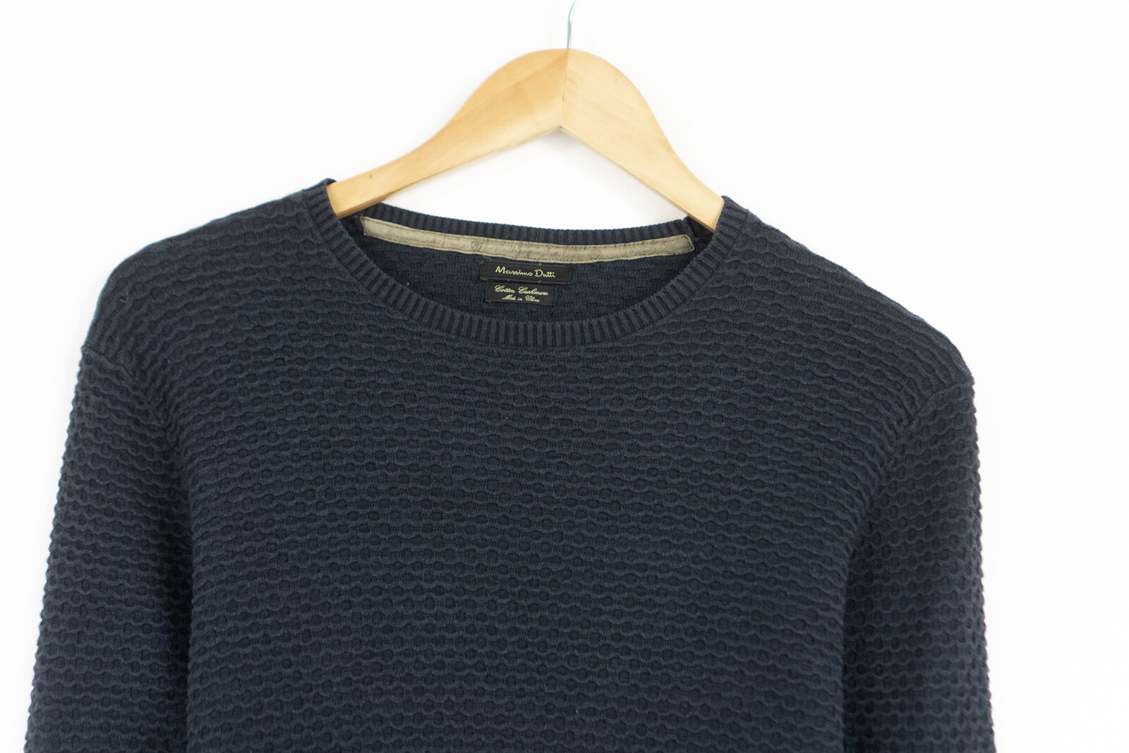 Massimo Dutti Cotton Cashmere Jumper 