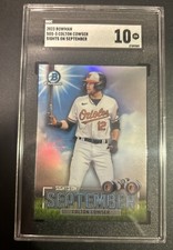 2023 Bowman Sights On September Insert Colton Cowser #SOS-3 SGC 10 Orioles