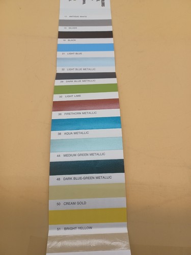1977 CHEVROLET TRUCK DEALER EXTERIOR COLORS ALL MODELS ORIGINAL GM 77 - Picture 7 of 8