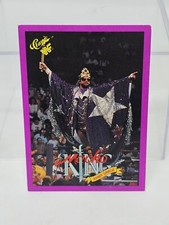 WWF Macho Man Randy Savage 1990 Classic Purple Promo Card, WWE, Macho King