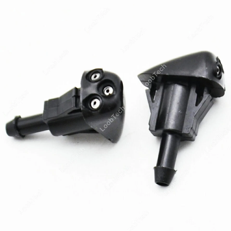 Spray Wiper Nozzle For Kia Clarus 1996-2001 2Pcs Front Windshield Washer Jet - Image 3 of 4