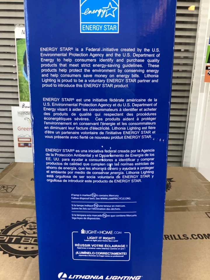 Lithonia Lighting 14” Round Low-Profile White Integrated LED Fixture - Image 4 of 4