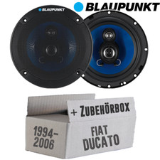 Lautsprecher Boxen Blaupunkt 3-Wege Auto Einbauset für Fiat Ducato 230 244 Front