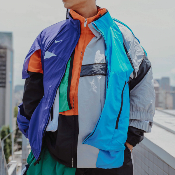 nike multicolor jacket