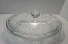 Vintage Anchor Hocking Avalon Covered Casserole Dish Clear Glass  13x8x3