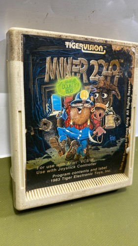 Tigervision miner 2049er Atari 2600 Game Cartridge Rare - Picture 3 of 9