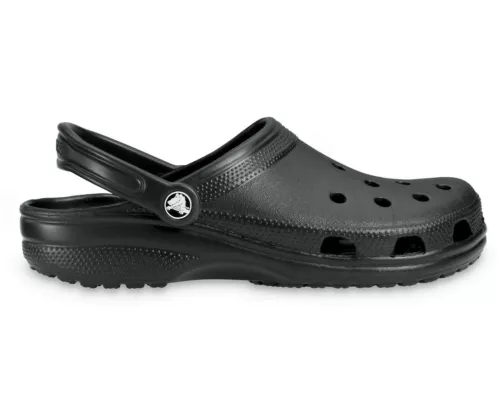 Ultra-Light Unisex Black White Cozy Crocs Classic Clog Slip-On for Comfort
