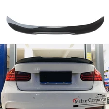 Carbon Fiber Style Rear Trunk Spoiler Wing For 2012-2018 BMW M3 F30 F80 Sedan 