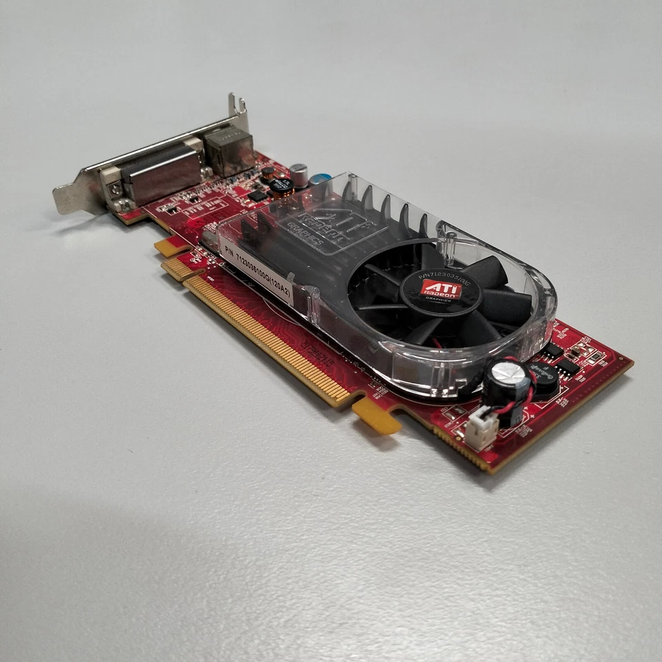 ATI RADEON HD 3450 256MB DDR2 Graphics Card PCIe x16 DMS-59 S-Video Dell 0Y103D - Image 3 of 4