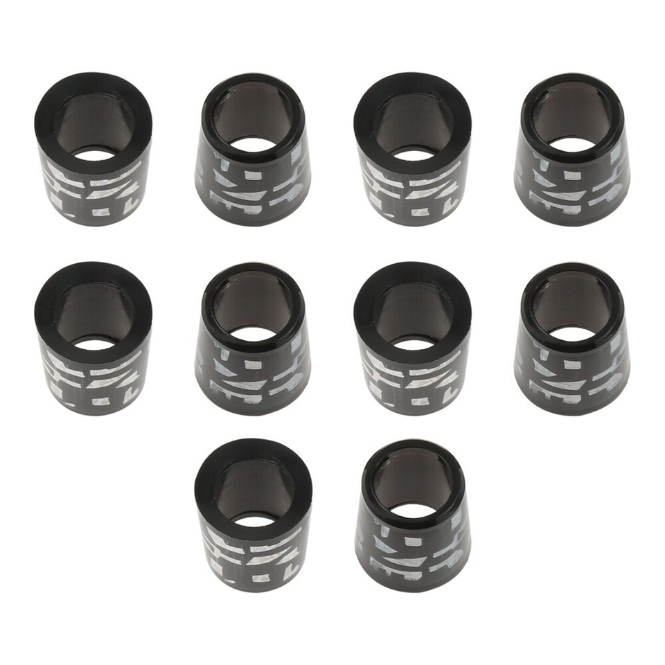 10X Plastic Golf Sleeve Ferrule Replacement Tip 0.370 for Golf Irons