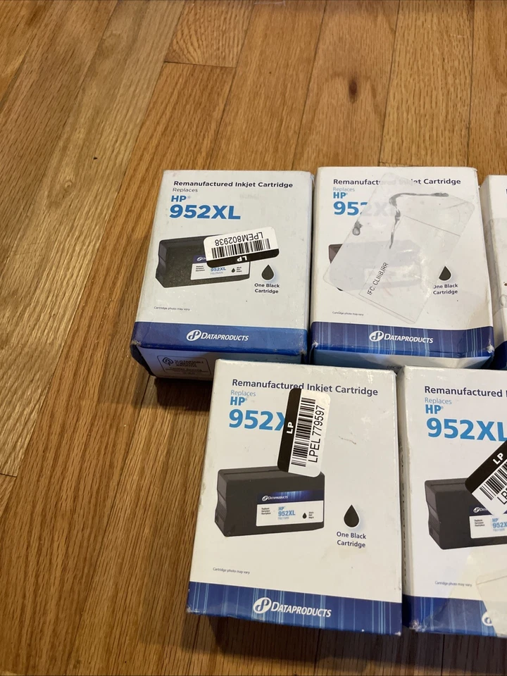 5 X Dataproducts Black XL Single Ink Cartridge FOR HP 952XL Ink Series (F6U19) - Image 2 of 4