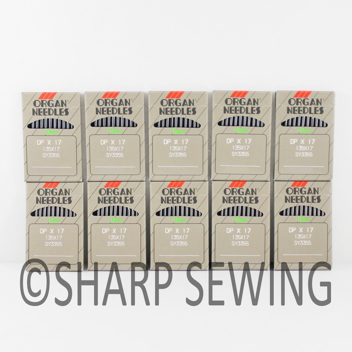 Organ Industrial Needles DBx17, 135X17 #23 10pk