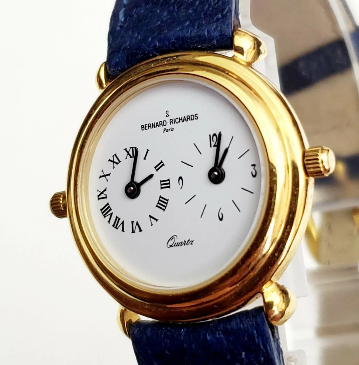 RARE UNIQUE Women s TRAVELER Watch BERNARD RICHARDS Paris. Dual
