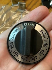 164D1118 Vintage GE Stove Burner Range Knob - Self Clean