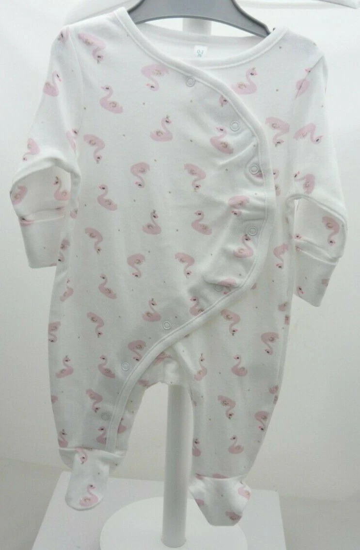 Tex grenouill re coton Motif cygne 3 mod les au choix b b fille 0