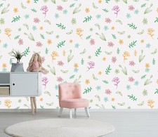 Pittura Fiori 3D R31453 Carta da Parati Murale Autoadesiva Rimovibile Luna