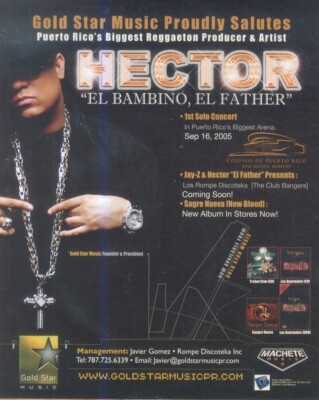 HFBK26 PICTURE/ADVERT 13X11 LATIN RAP CONCERT HOSTED BY LA BRUJA & DJ CAMILO
