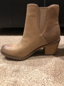 cute tan booties