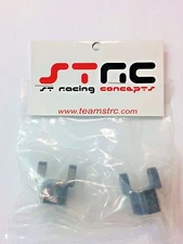 STRC Aluminum Precision Machined Hub Carrier Axial AX10 (Black) - STA80012BK