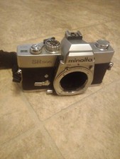 Near Mint Minolta SR505 SLR 35mm Film Camera Silver Body only From Japan