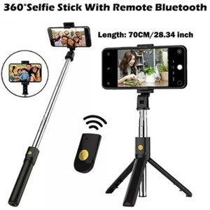 Trépied de bâton de Selfie avec Bluetooth à distance pour iPhone 13, 12, 11, XR, X, 8 & Plus