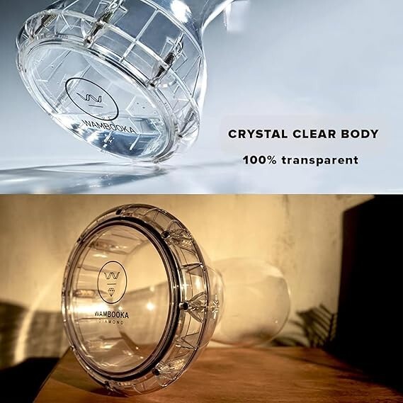 Wambooka Diamond Darbuka Drum 8.5 Inch Head Brass tuning keys