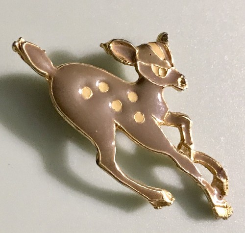 Vintage 1960s Walt Disney BAMBI Pin Deer
