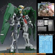for MG 1/100 GN-002 Dynames AW9 Metal Details Add on Part Etch Sheet Decal S09