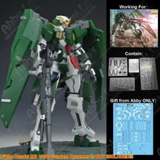 for MG 1/100 GN-002 Dynames AW9 Metal Details Add on Part Etch Sheet +Decal S09
