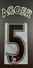 2007 - 2013 OFFICIAL SPORTING ID LEXTRA AGGER 5 PLAYER SIZE BLACK NAMESET