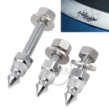 Chrome Windshield Trim Mounting Spikes For Harley Street Glide Special FLHXS US