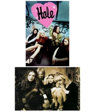 Set of 2 Posters Hole Band Unframed Posters 11" x 17" Matte Finish Courtney Love