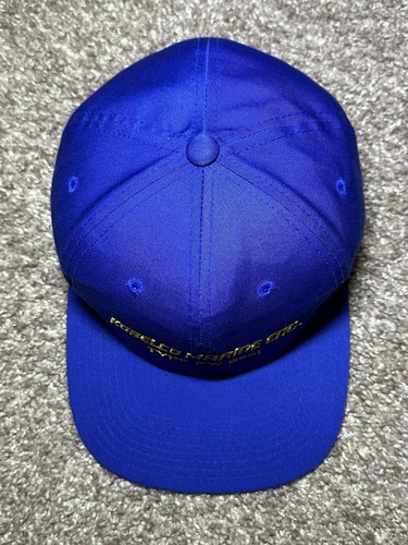 NYH Men’s Ball Cap Kobelco Marine ENG Type KW Seal Center Logo SnapBack Hat o/s - Picture 6 of 17