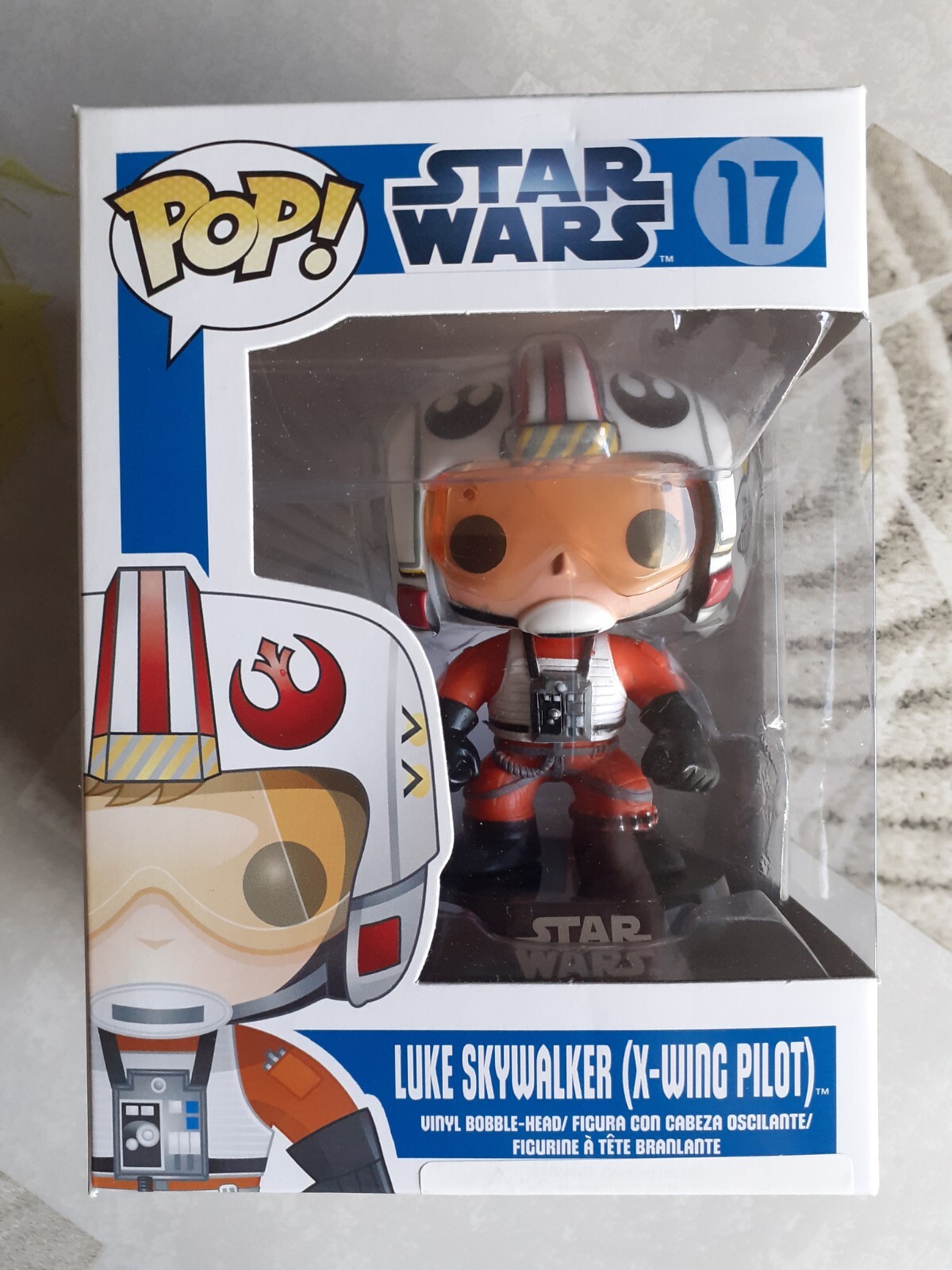 Fig Funko POP Star Wars 17 Luke Skywalker X-Wing Pilot Neuf-New