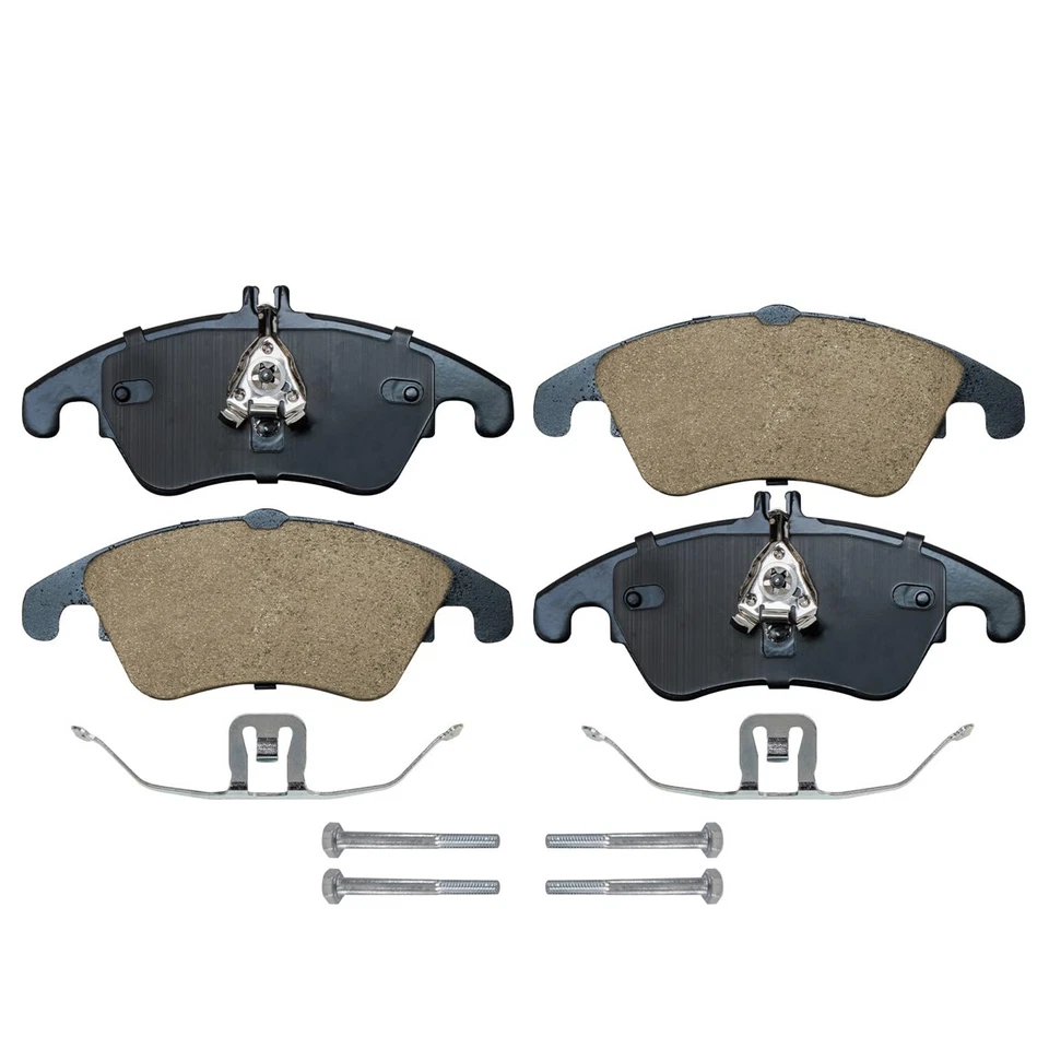 Pastillas de freno delanteras de cerámica para Mercedes-Benz C300 C350 E250 E300 E350 E550 SLK250 Foto 3 de 4