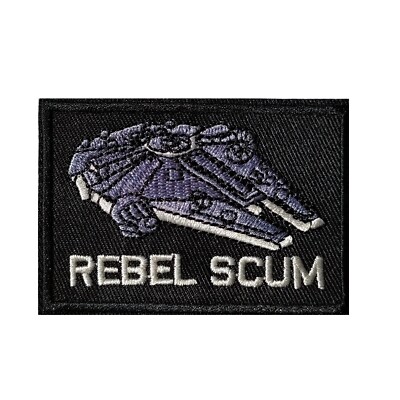 100x Alien REBEL Plane Space Battleship SCUM Millennium Iron On patch  3''×2''