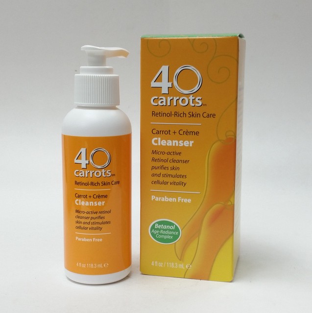 40 Carrots Retinol Rich Skin Care Creme / Cream Facial Cleanser 4 oz eBay