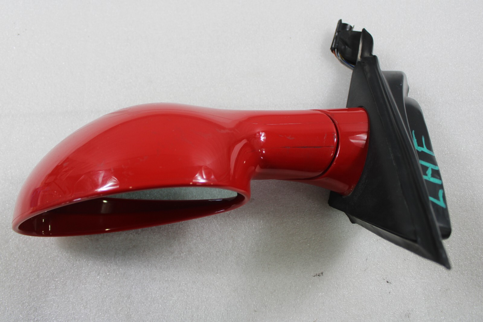 Ferrari 360, Spider, LH, Side View Mirror, Red, Scuffed, Used, P/N 65731810