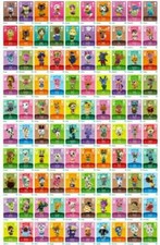 NOW 10 OFF NEW Animal Crossing Amiibo Cards -  01-200  US Version YOU CHOOSE