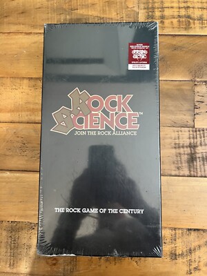 NEU + VERSIEGELT ROCK SCIENCE Treten Sie der Rock Alliance ROCK BOARD SPIEL des JAHRHUNDERTS bei