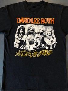 ビンテージ　80s シングルステッチ　DAVID LEE ROTH Tシャツ ビンテージ 80s シングルステッチ DAVID LEE ROTH Tシャツ