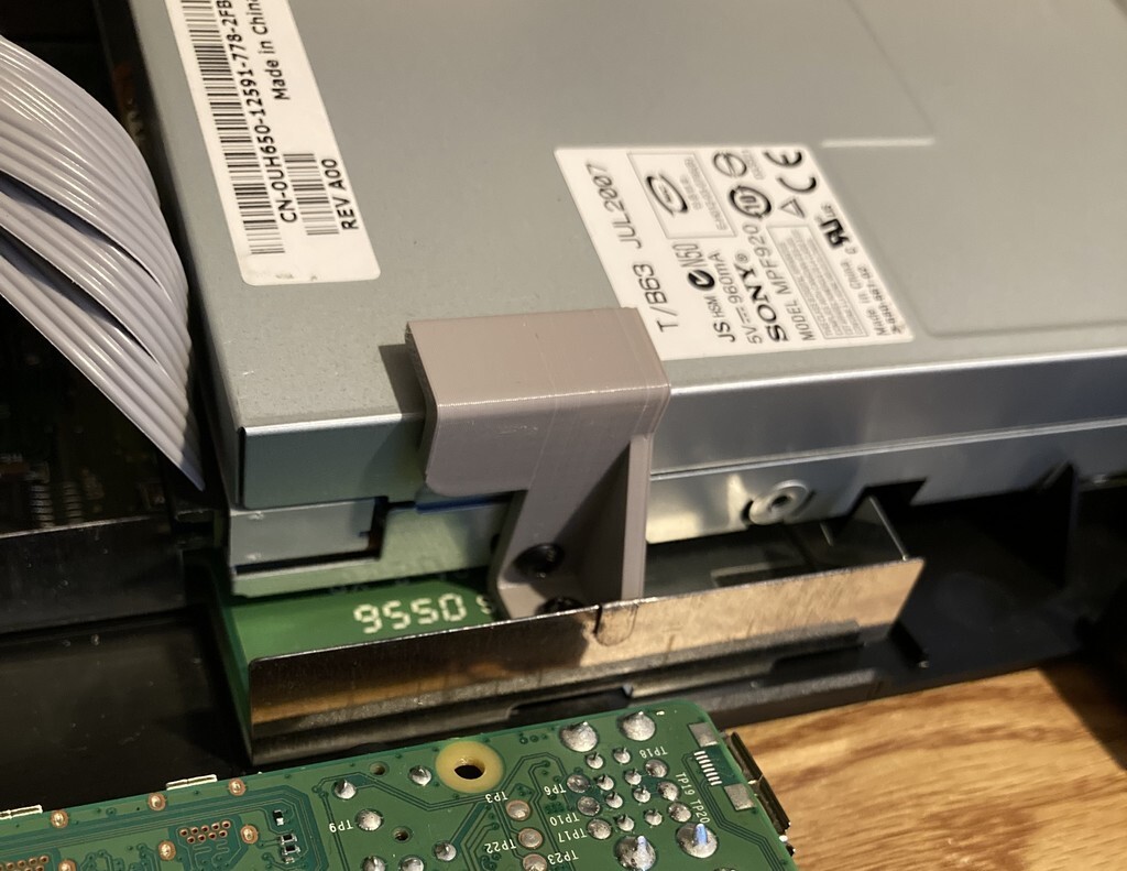 Amiga 1200 Floppy drive Bracket Fix 3D Printed eBay