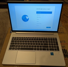   HP ProBook 450 15.6" G8   i3-1115G4 8Gb 128Gb SSD  Win 11 Pro   NO CHARGER  