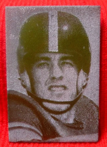 Tom Yewcic Vintage Press Plate CFL 1961 Toronto Argonauts Boston Patriots tac3